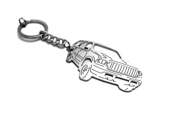 Keychain for Ford Excursion 1999-2005 Stainless Steel Key Ring With Yo ...