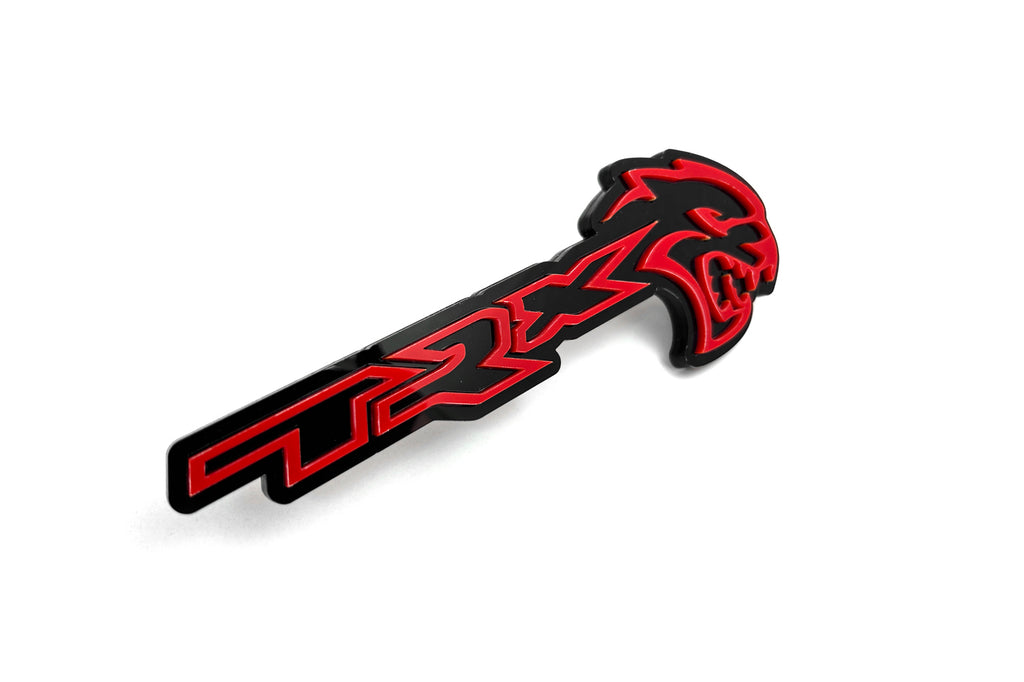 Car grill badge with logo TRX Hellcat for Dodge – Texcarmats