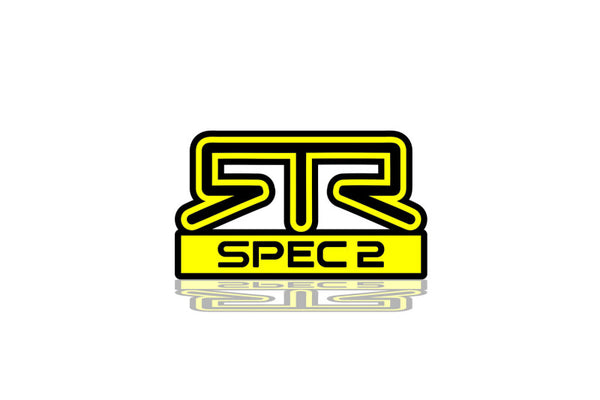 Car grill badge with logo RTR Spec 2 for Ford – Texcarmats